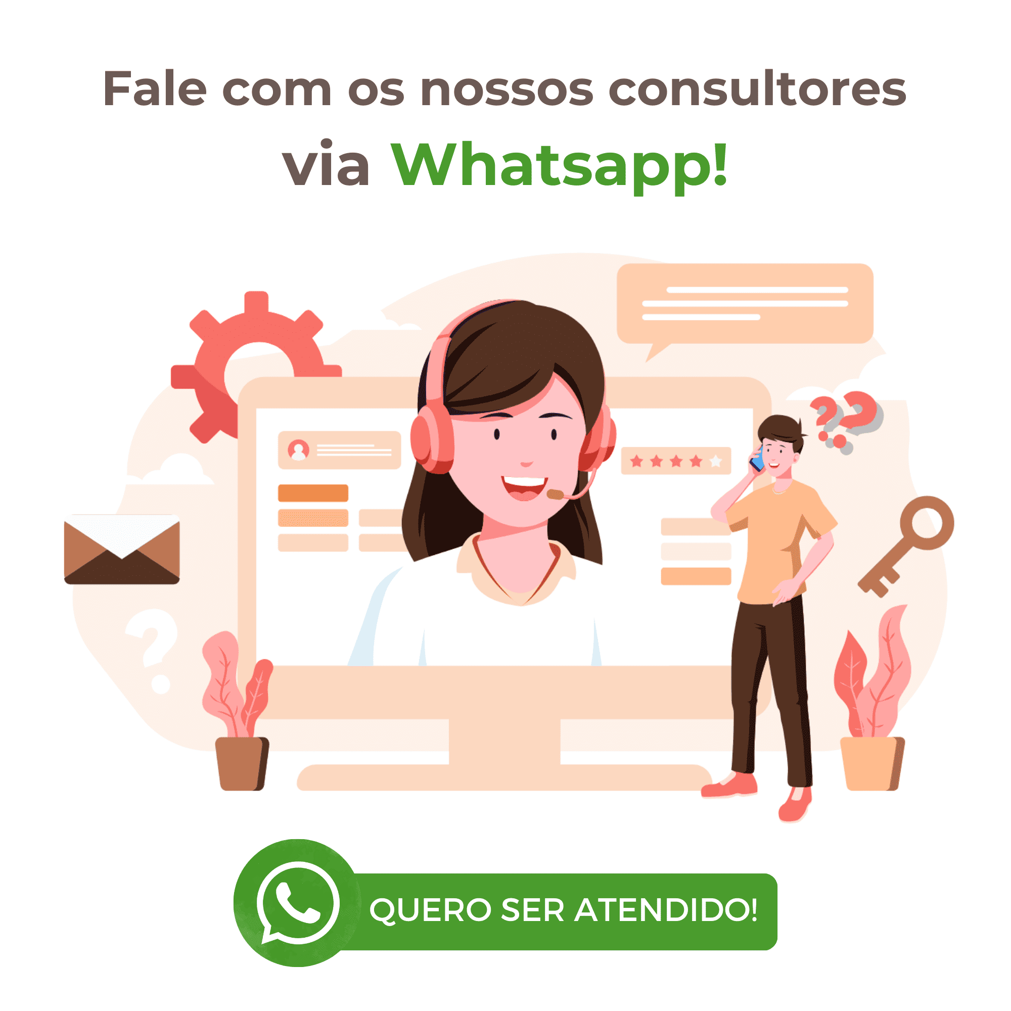 Fale com os nossos consultores via Whatsapp!