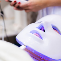 Máscara facial de LED para tratamentos estéticos faciais _ BCMED Máscara facial de LED e seus Benefícios Surpreendentes!