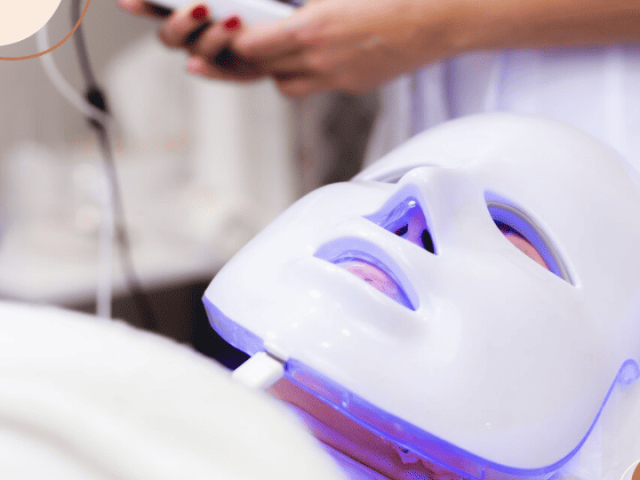 Máscara facial de LED para tratamentos estéticos faciais _ BCMED Máscara facial de LED e seus Benefícios Surpreendentes!