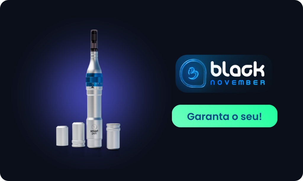 Smart DermaPen - Caneta de Microagulhamento Elétrica - Smart GR